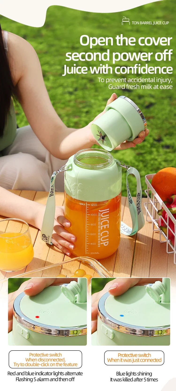 BlendGo - Portable Blender