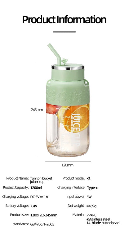 BlendGo - Portable Blender